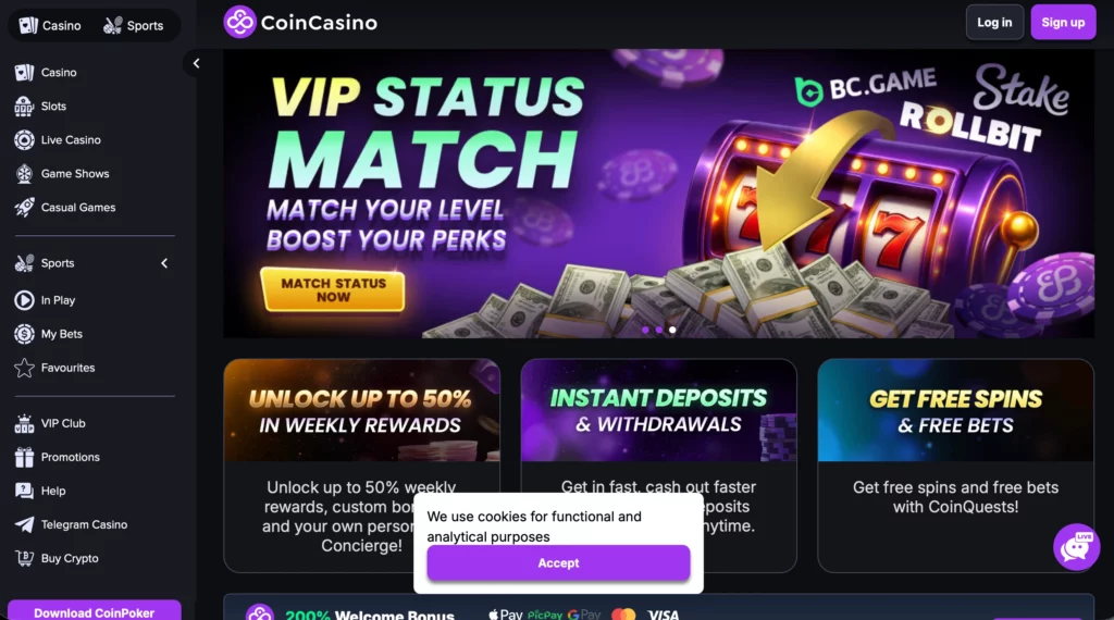 What Is CoinCasino?