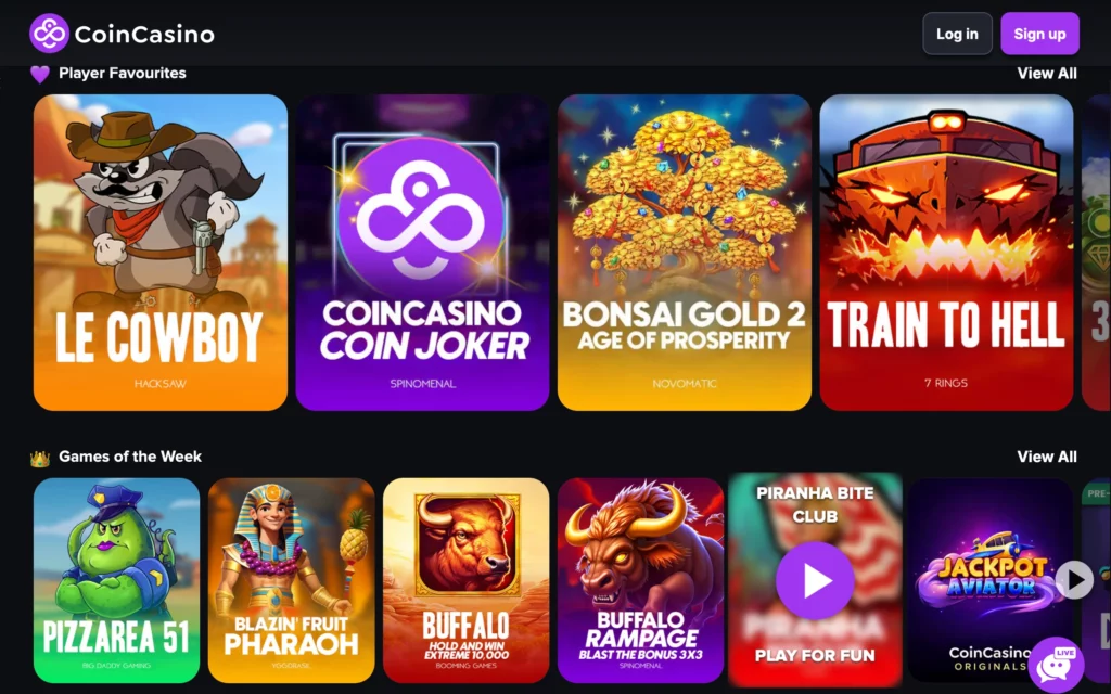 Why Play at CoinCasino
